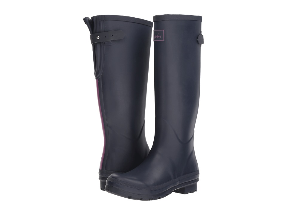 Joules Field Welly (French Navy) Women's Rain Boots