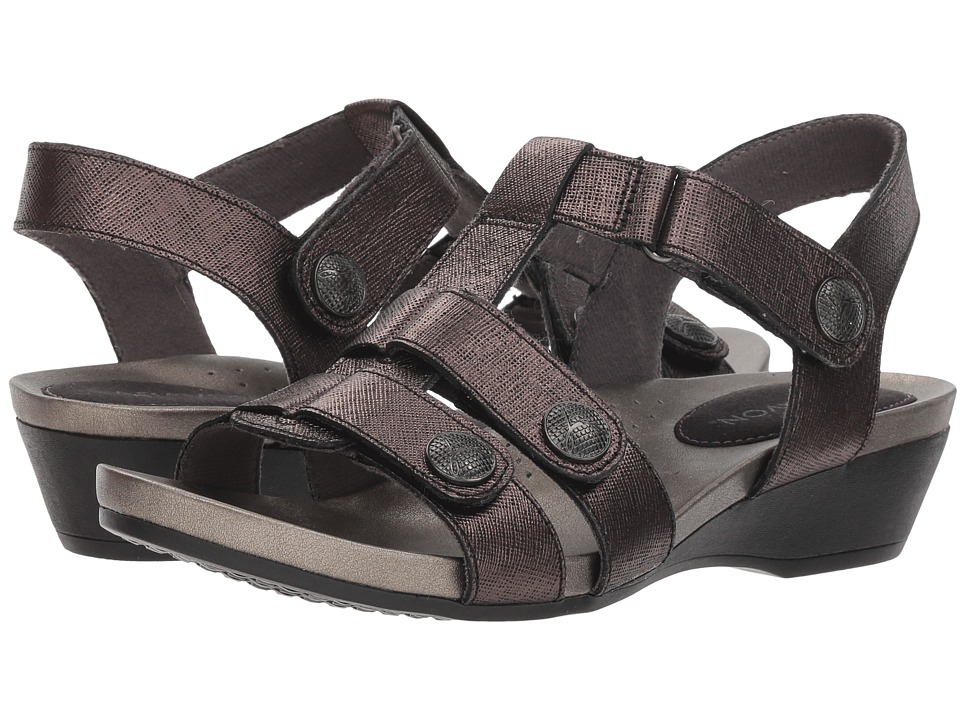 Aravon Standon Tbar (Black) Women's Shoes