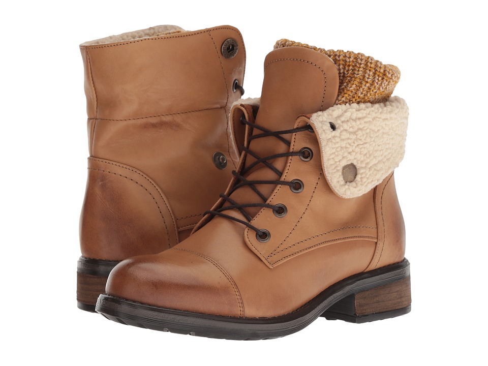 Musse&Cloud Carter (Tan Leather) Women's Lace-up Boots