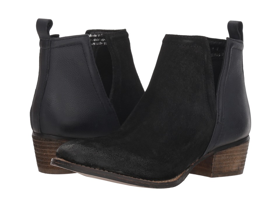 Diba True Stop By (Black Suede/Leather)