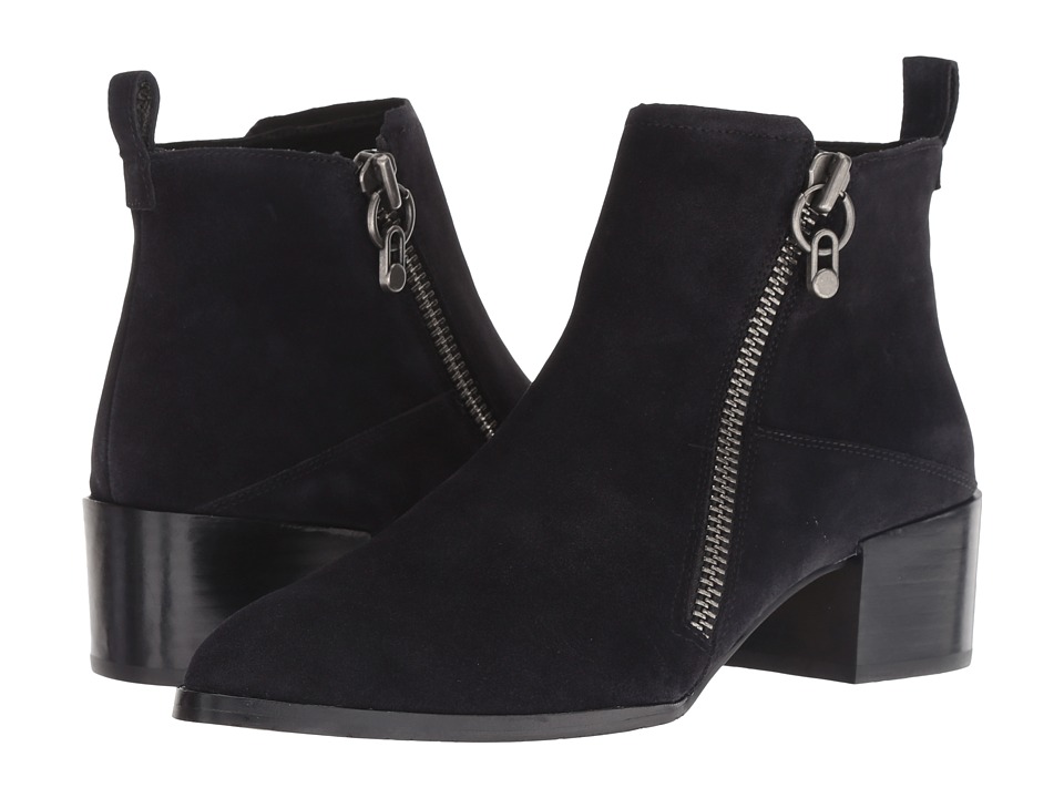 Donald J Pliner Dante (Navy Oily Suede) Women's Dress Boots
