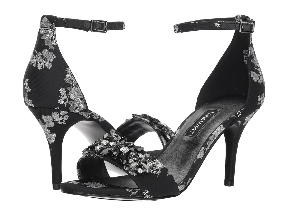 Nine West Intimate (Black/Grey Fabric) Women's Shoes