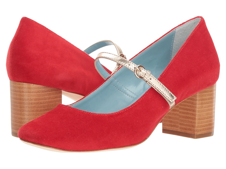 Frances Valentine Kat (Red Velvet) Women's Shoes
