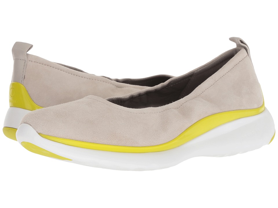 Cole Haan 3.Zerogrand Ruched Slip-On (Dove/Sulpher Spruce) Women's Shoes