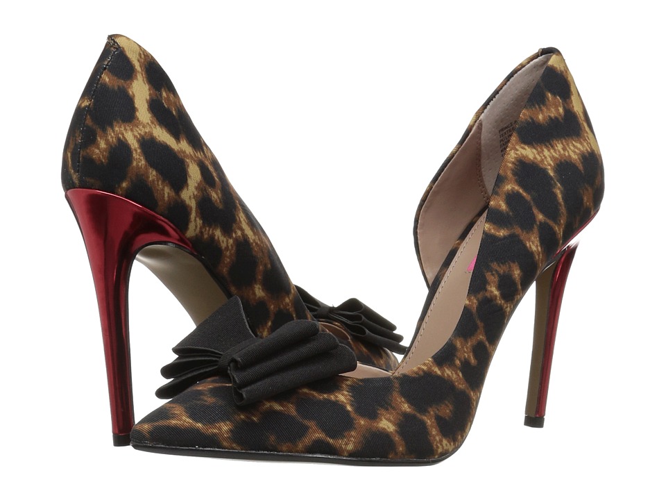 Blue by Betsey Johnson Prince-P (Leopard) Women's Shoes