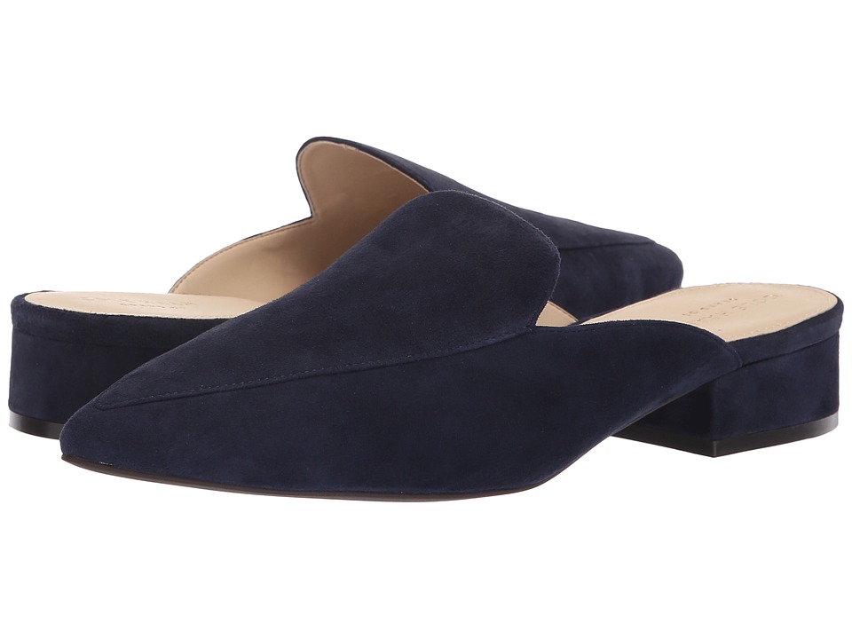 Cole Haan Piper Mule (Marine Blue Suede) Women's Shoes
