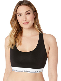 ganske enkelt triathlon Kronisk Calvin Klein Underwear Plus Size Modern Cotton Unlined Bralette | Zappos.com