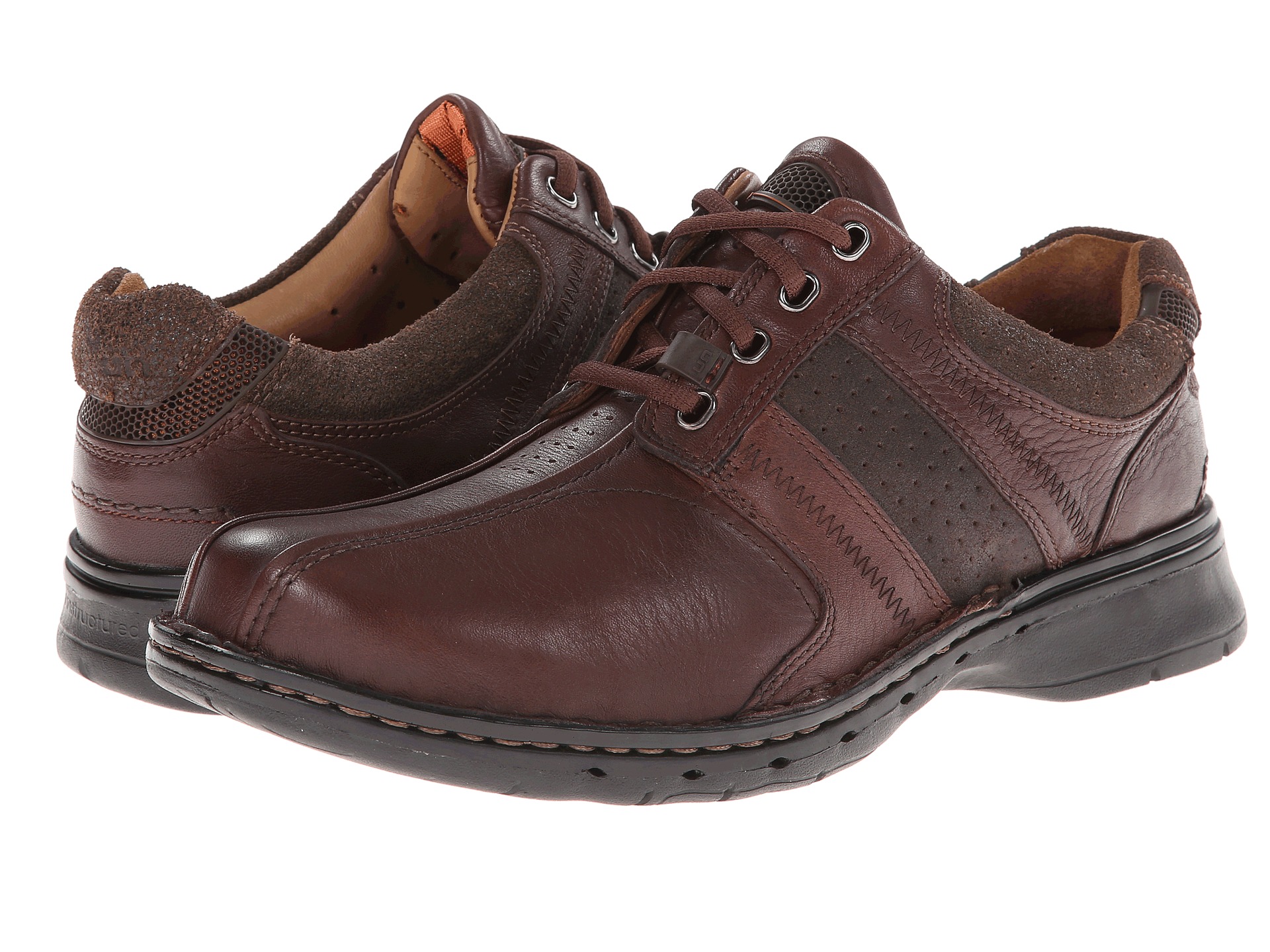 Clarks Un.coil Brown Leather - Zappos.com Free Shipping BOTH Ways