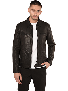 AllSaints Lark Leather Jacket Zappos