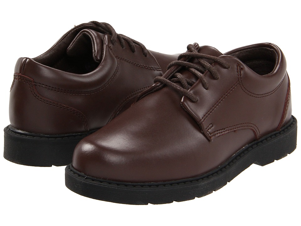 School Issue - Scholar (Toddler/Little Kid/Big Kid) (Brown Leather) Boys Shoes
