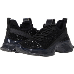 steve madden black sparkle sneakers