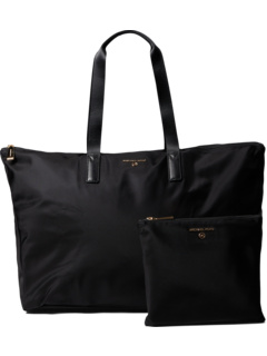  Michael Kors Jet Set Travel Large Packable Tote Black One Size  : Clothing, Shoes & Jewelry