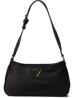GUESS Little Bay Shoulder Bag, Black: Handbags