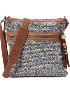 Stitch Detail Felt Tote Bag, Women's Simple Crossbody Bag, Solid Color  Shopping Handbag