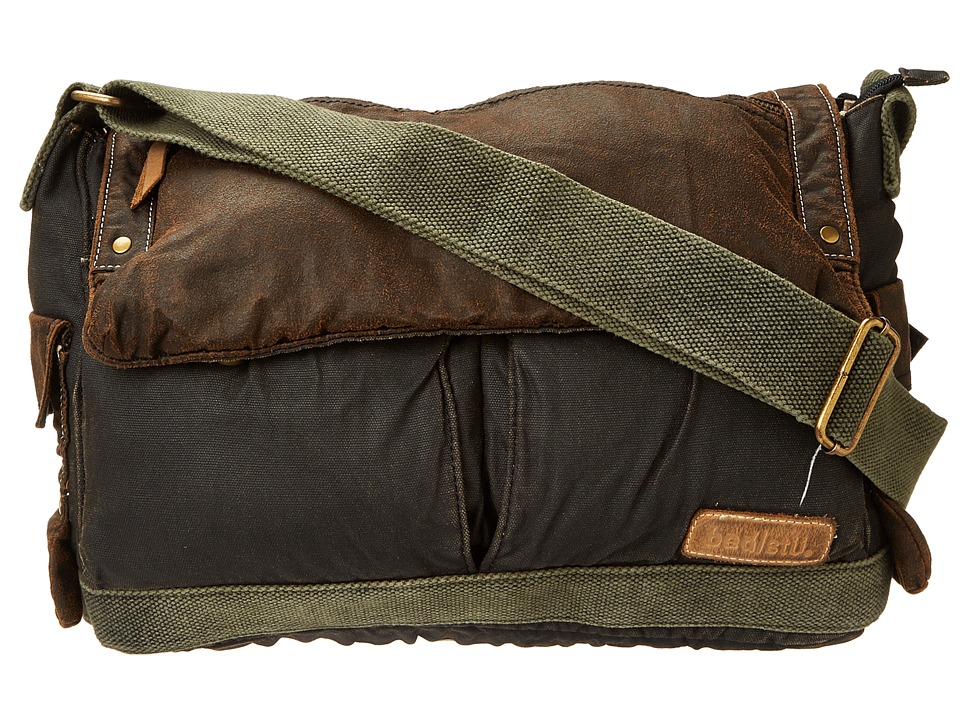 Bed Stu - Hawkeye Messenger Bag (Oil Slick) Messenger Bags