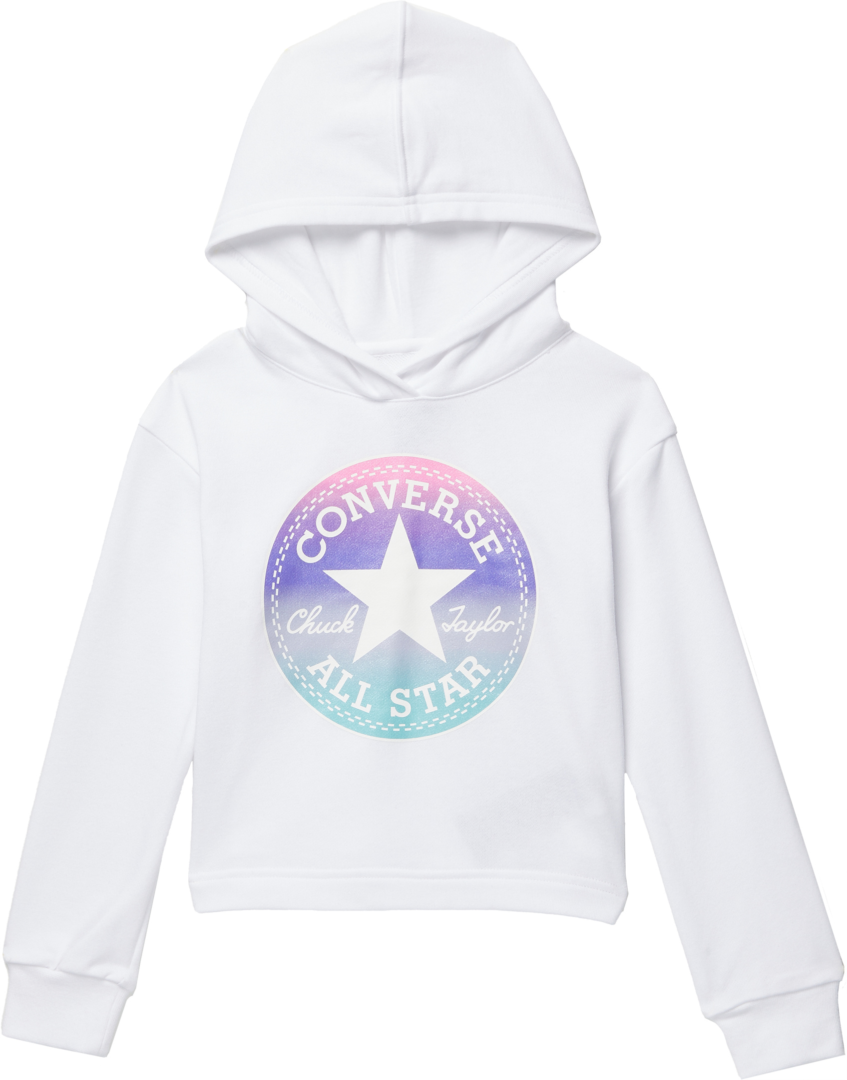 Converse Kids Chuck Patch Glitter Hoodie Big Kids Zappos