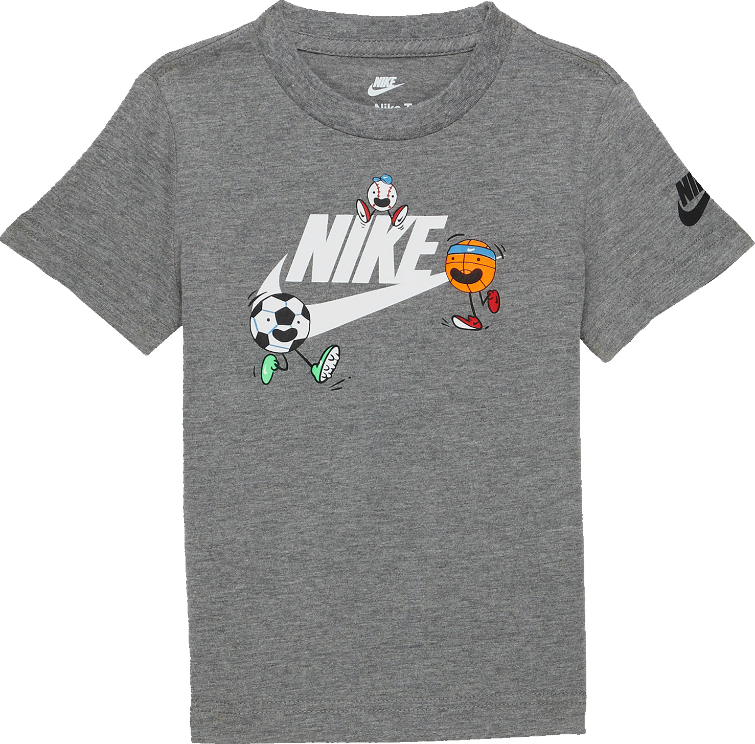 Nike Kids Futura Emoji T-Shirt (Little Kids/Big Kids) | Sport-T-Shirts
