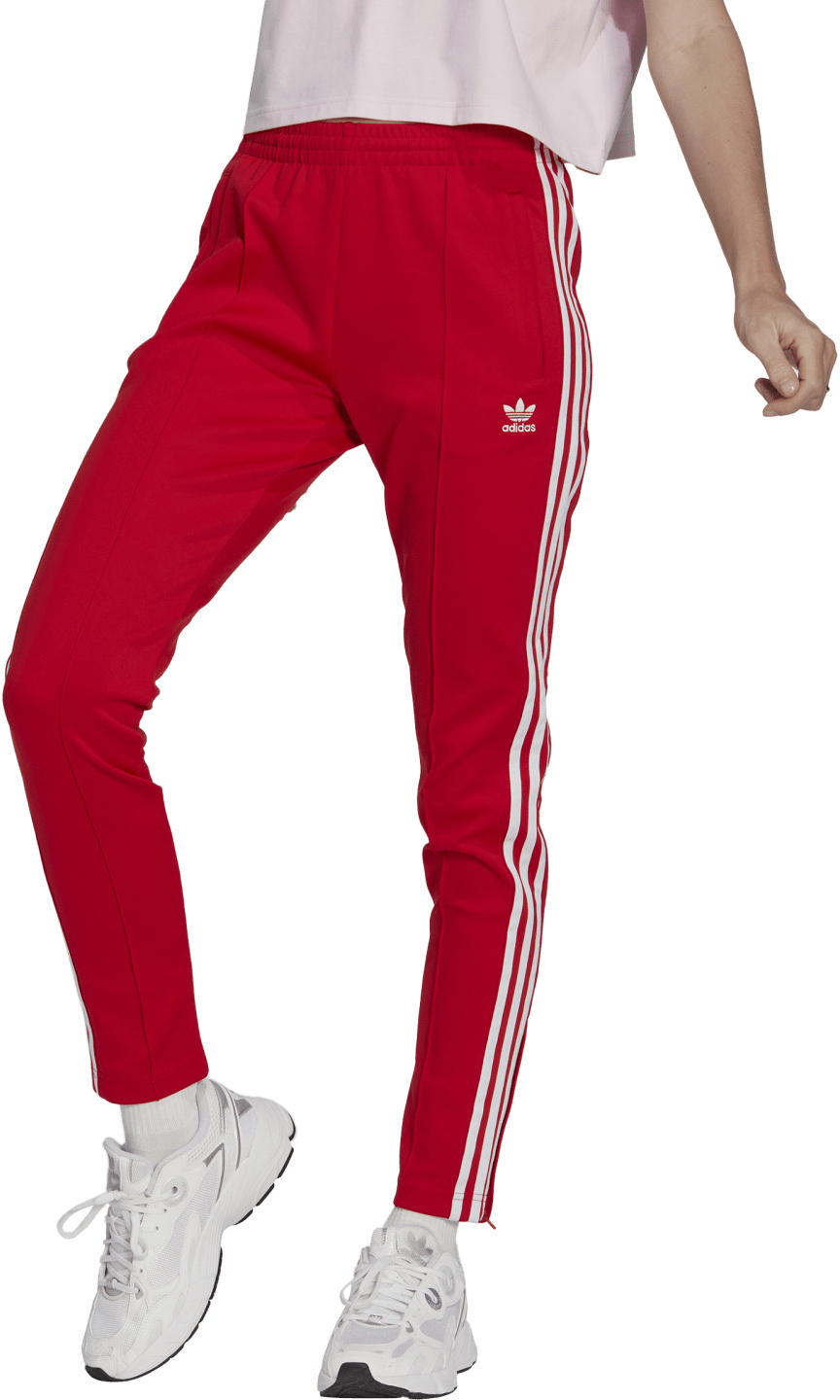 Adidas WIDE LEG COLORBLOCK SWEAT PANT Jogger Track superstar firebird Women  sz M