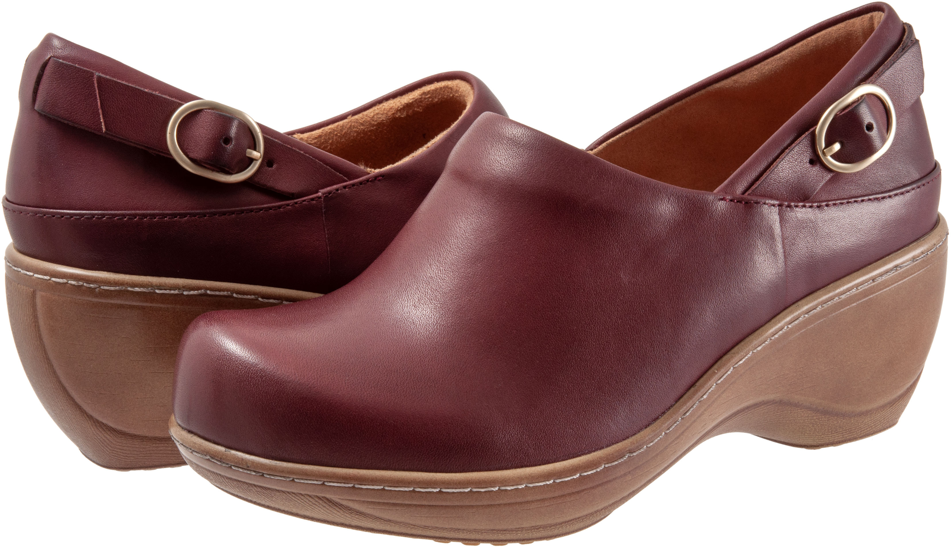 (取寄) ソフトウォーカー レディース ミンナ SoftWalk women Minna Dark Cherry Women's SoftWalk Minna | Zappos.com