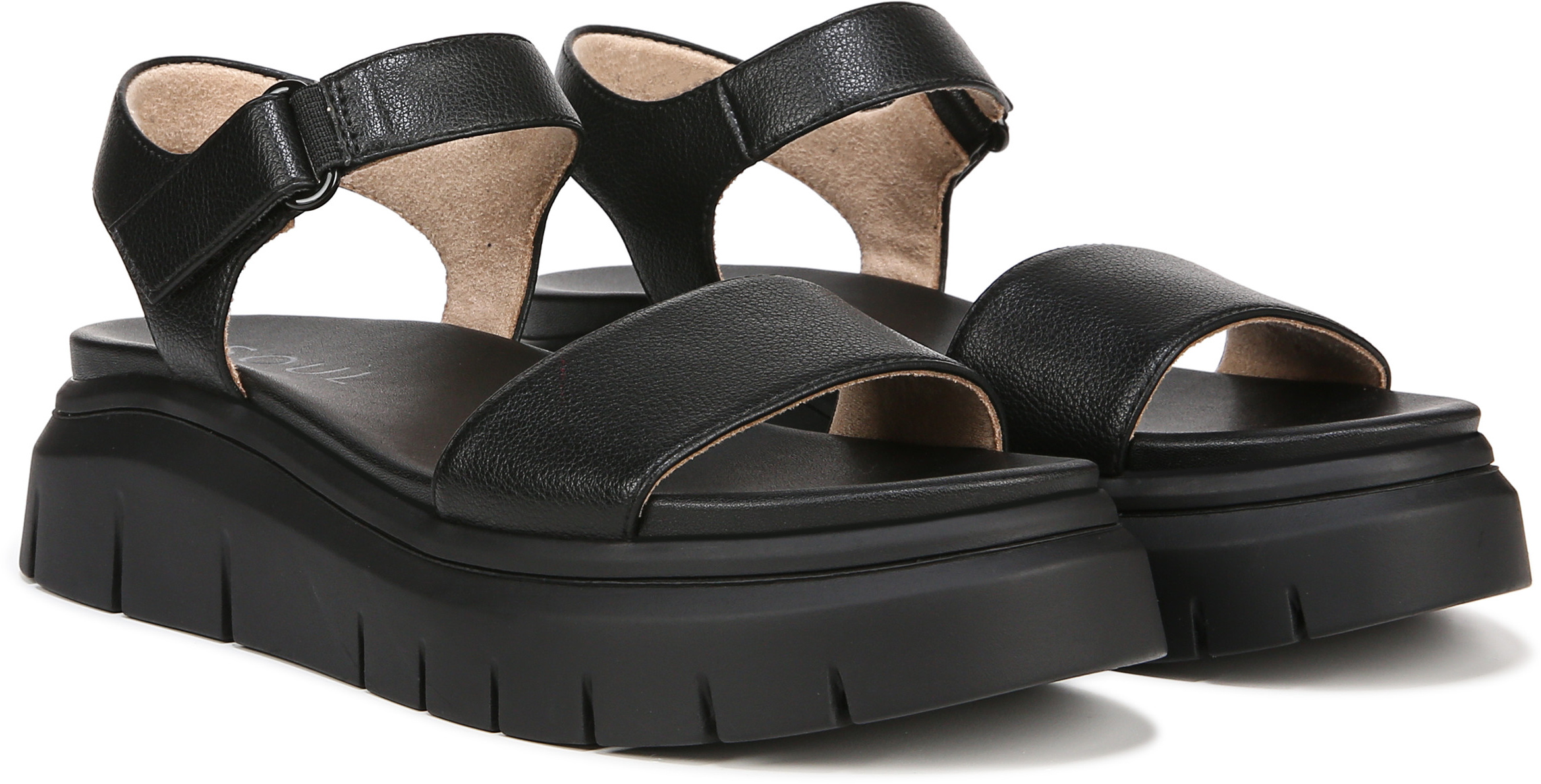 Naturalizer SOUL Naturalizer Poppi Ankle Strap Platform Flat Sandal Reviews Zappos