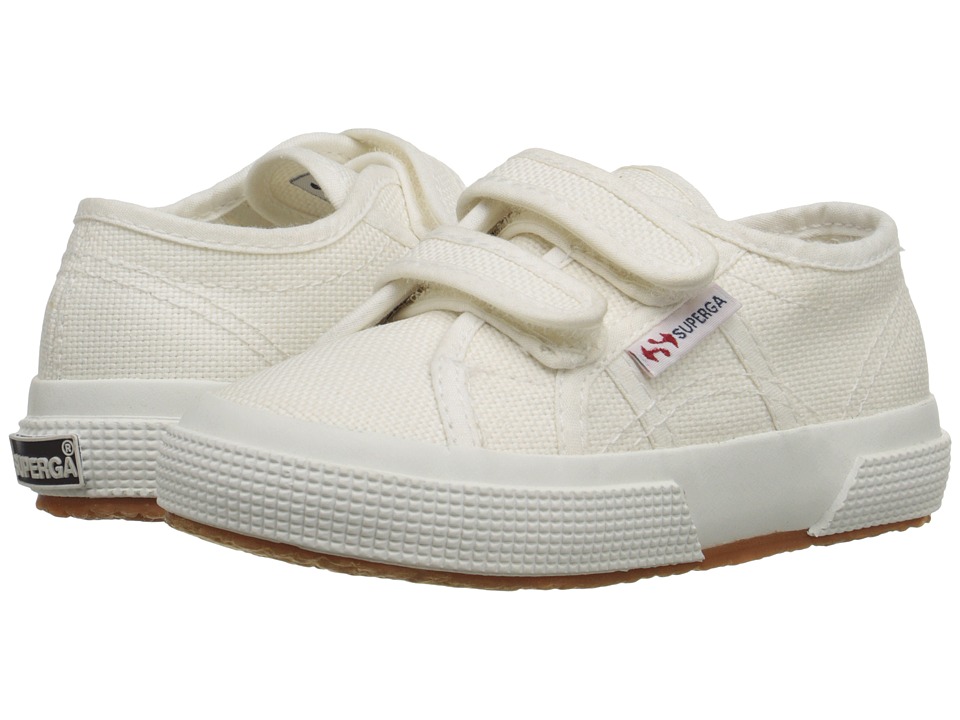 Superga Kids - 2750 JVEL Classic (Toddler/Little Kid) (White) Kids Shoes