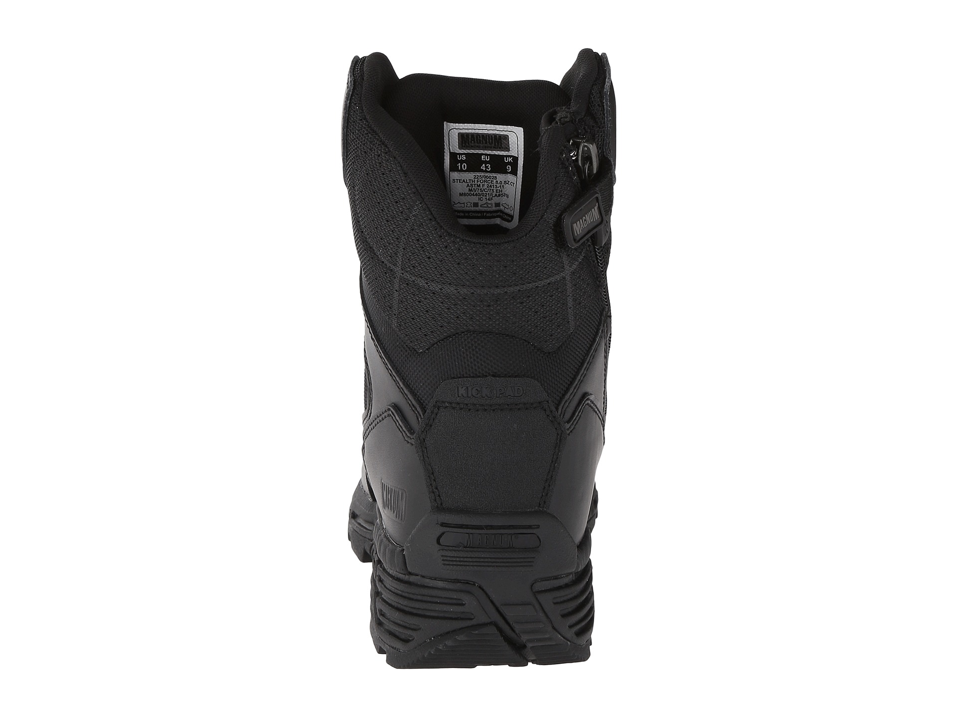 magnum stealth force 8.0 composite toe