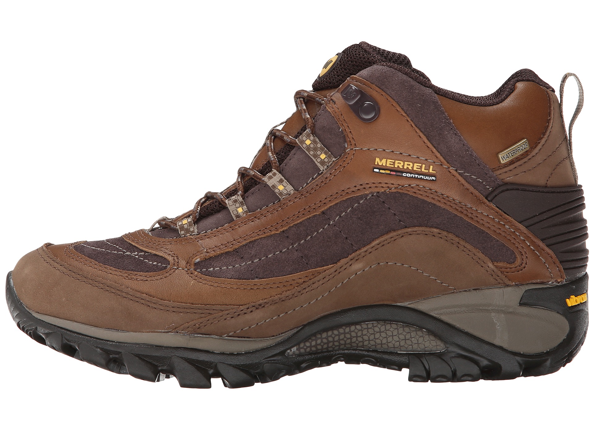 Merrell Siren Waterproof Mid Leather Brown - Zappos.com Free Shipping ...