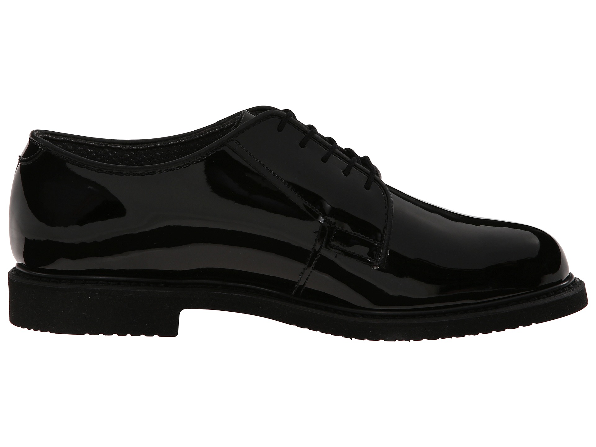 bates lites black high gloss oxford