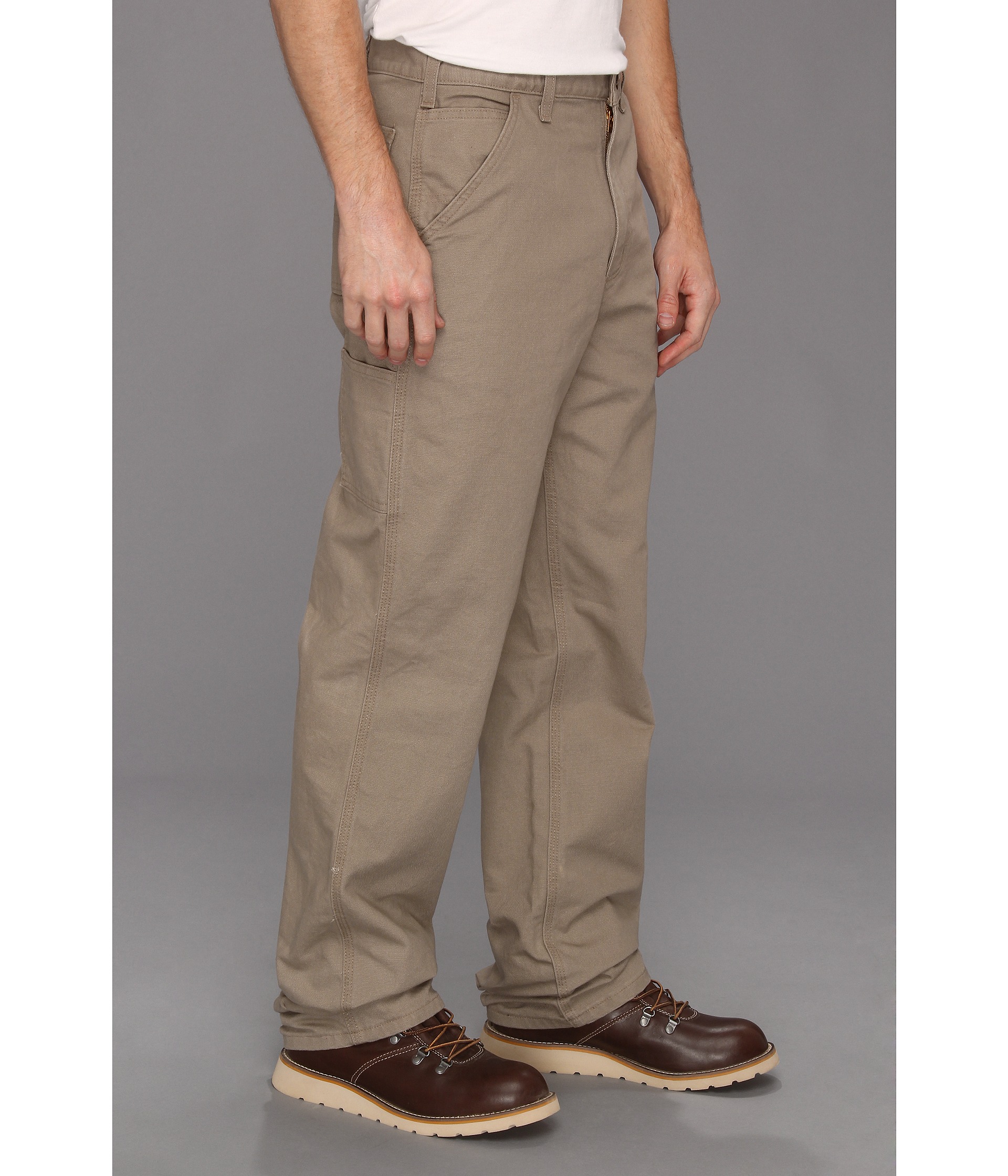 Carhartt Washed Duck Work Dungaree at Zappos.com