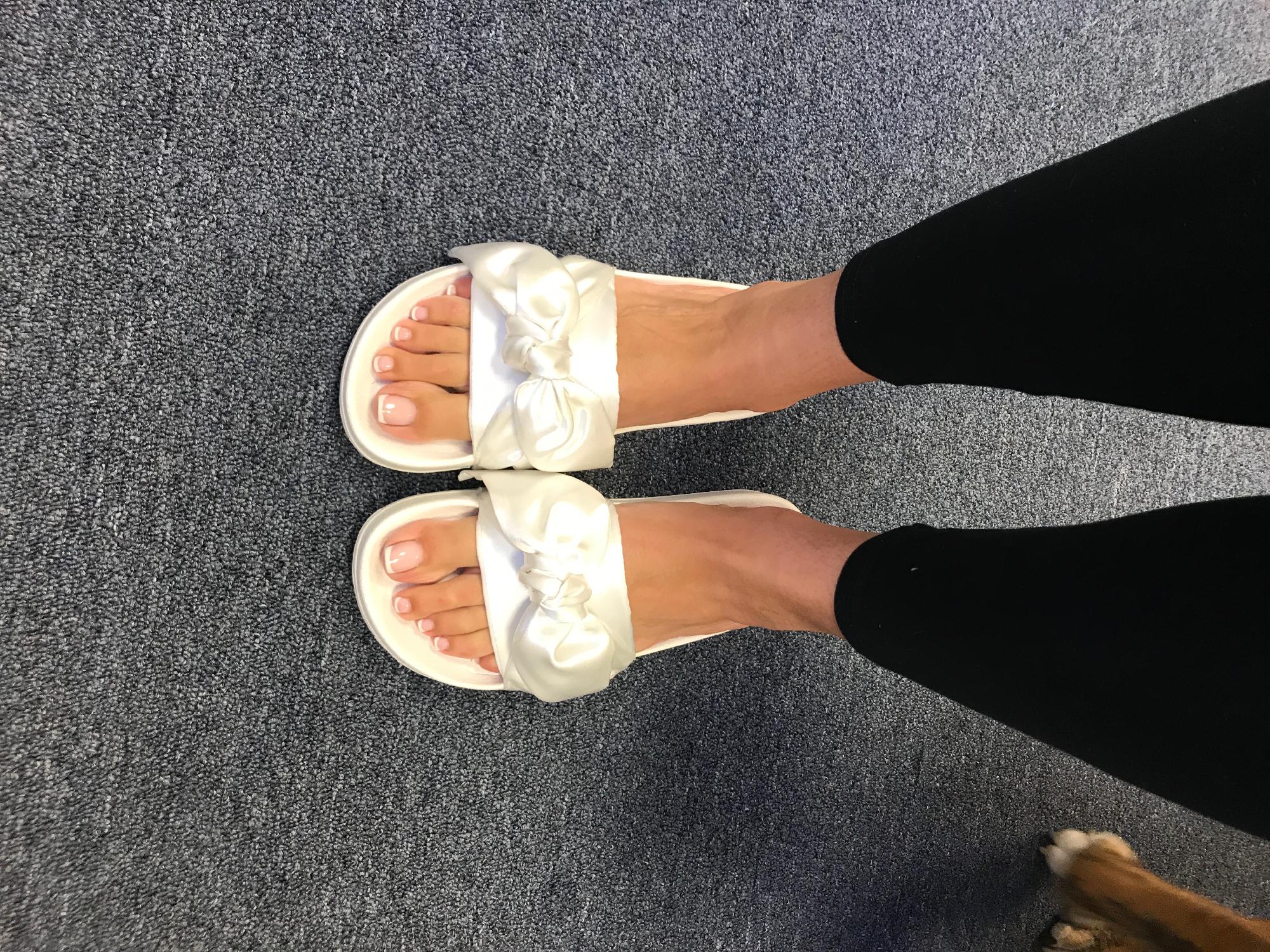 puma slides fenty size 8