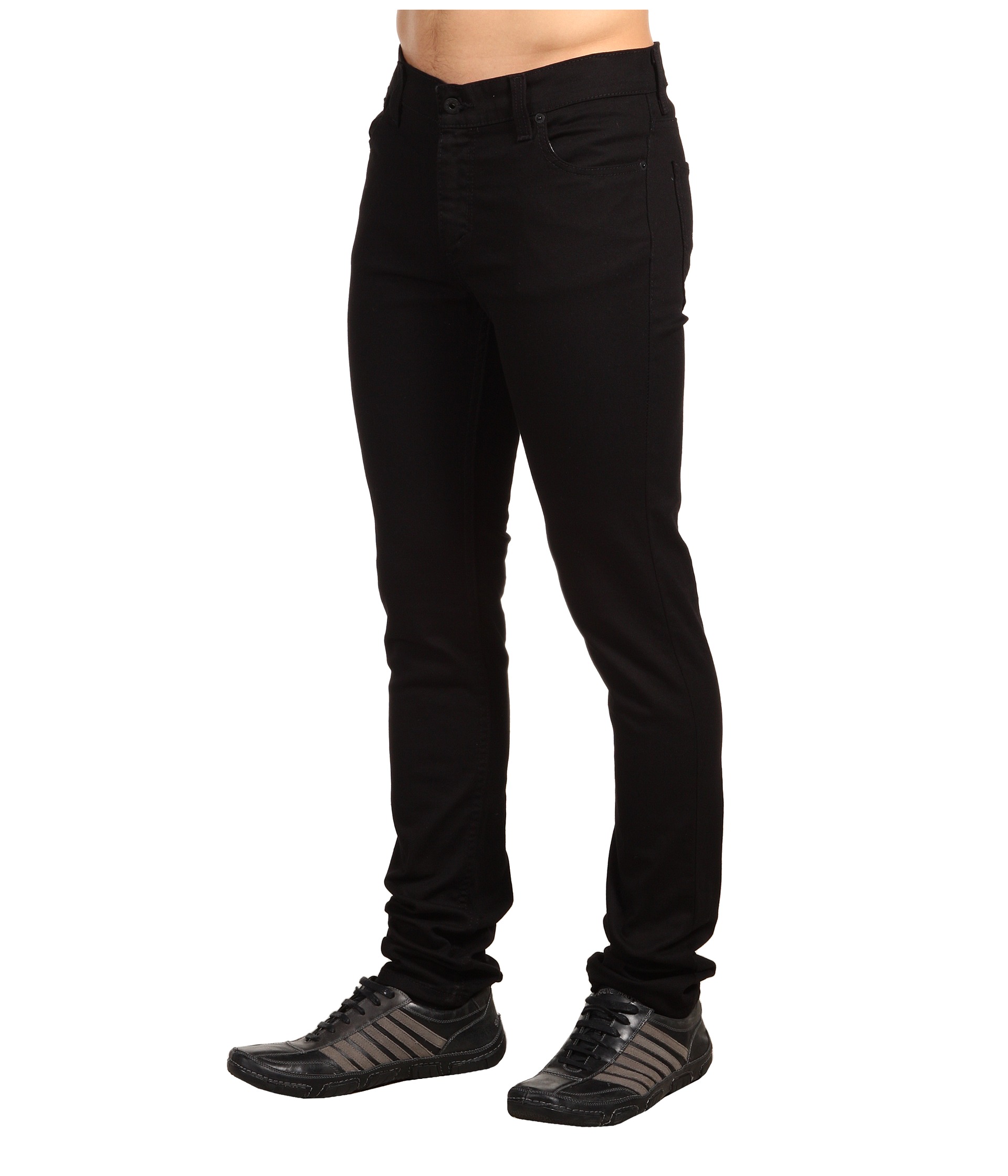 Levi's® Mens 510™ Skinny/Super Skinny Fit Jet (Black) - Zappos.com Free ...